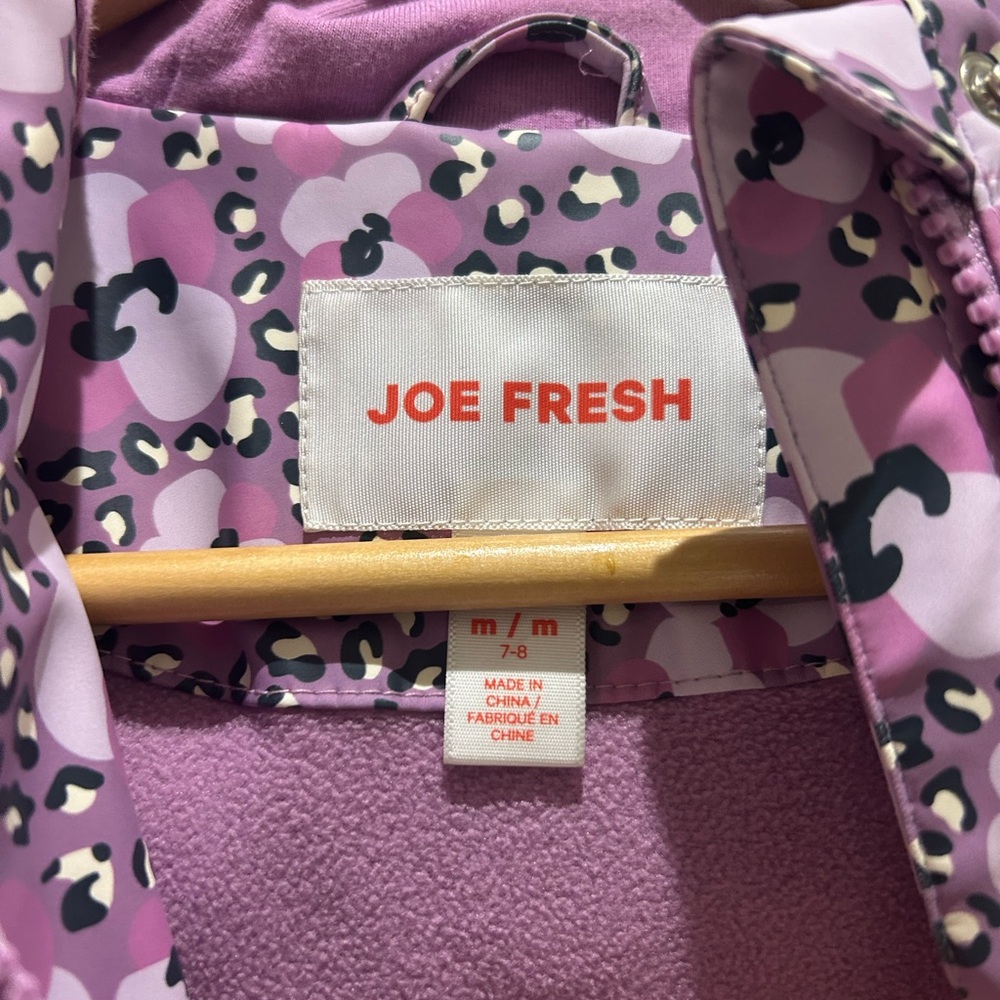 GIRLS RAINCOAT WITH HOOD FLORAL PATTERN - Picture 2 of 2